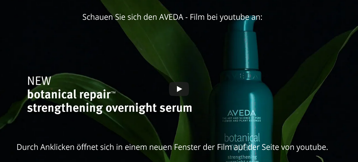 Öffnet den AVEDA-Film in einem neuen Fenster auf der Seite von youtube